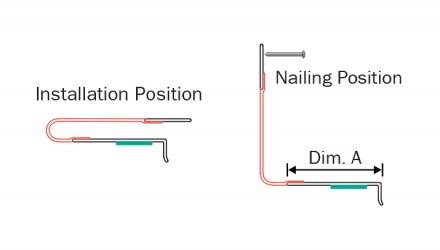 Installation of Astro Flashing